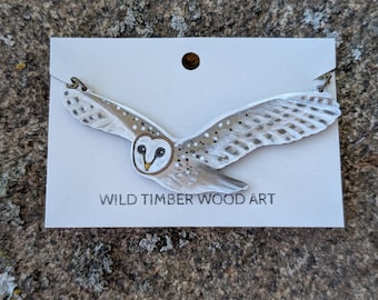 Barn Owl Necklace