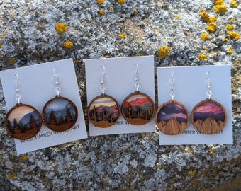 Upcycled Nature Earrings