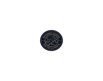 Rhysand&#39;s school for the illiterate acotar sticker
