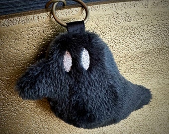 Mini Crow Plush Keychain // Handmade Bird Plushie // Paper Mario TTYD Inspired