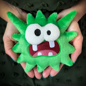 Fuzzy Plush // Green // Handmade Plushie // Paper Mario TTYD Inspired