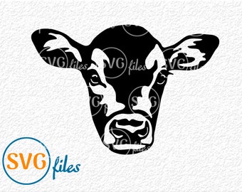 Download Cow Face Svg Etsy