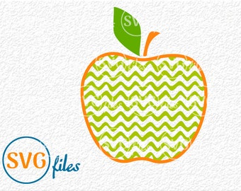 Download Chevron Apple Svg Etsy