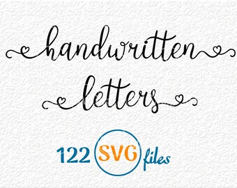 Download Script Font Etsy SVG Cut Files