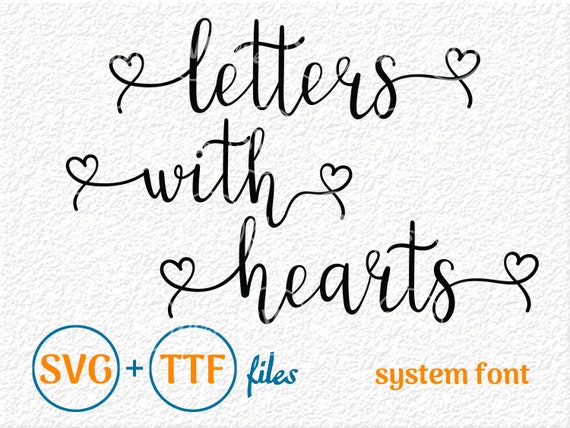 Free Free Heart Svg Font 485 SVG PNG EPS DXF File