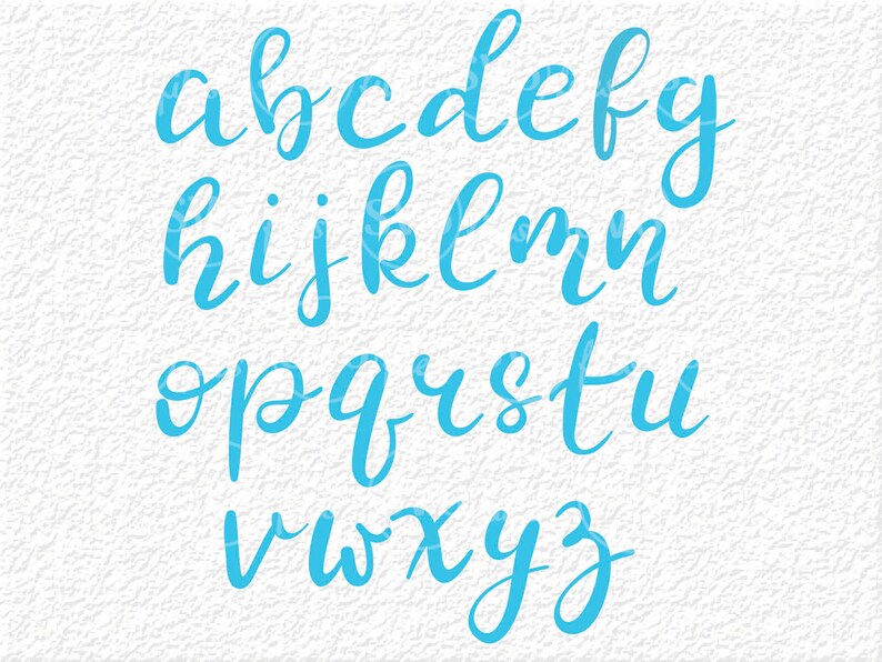 Download Letters with tail SVG Font with tail svg Mermaid letters ...