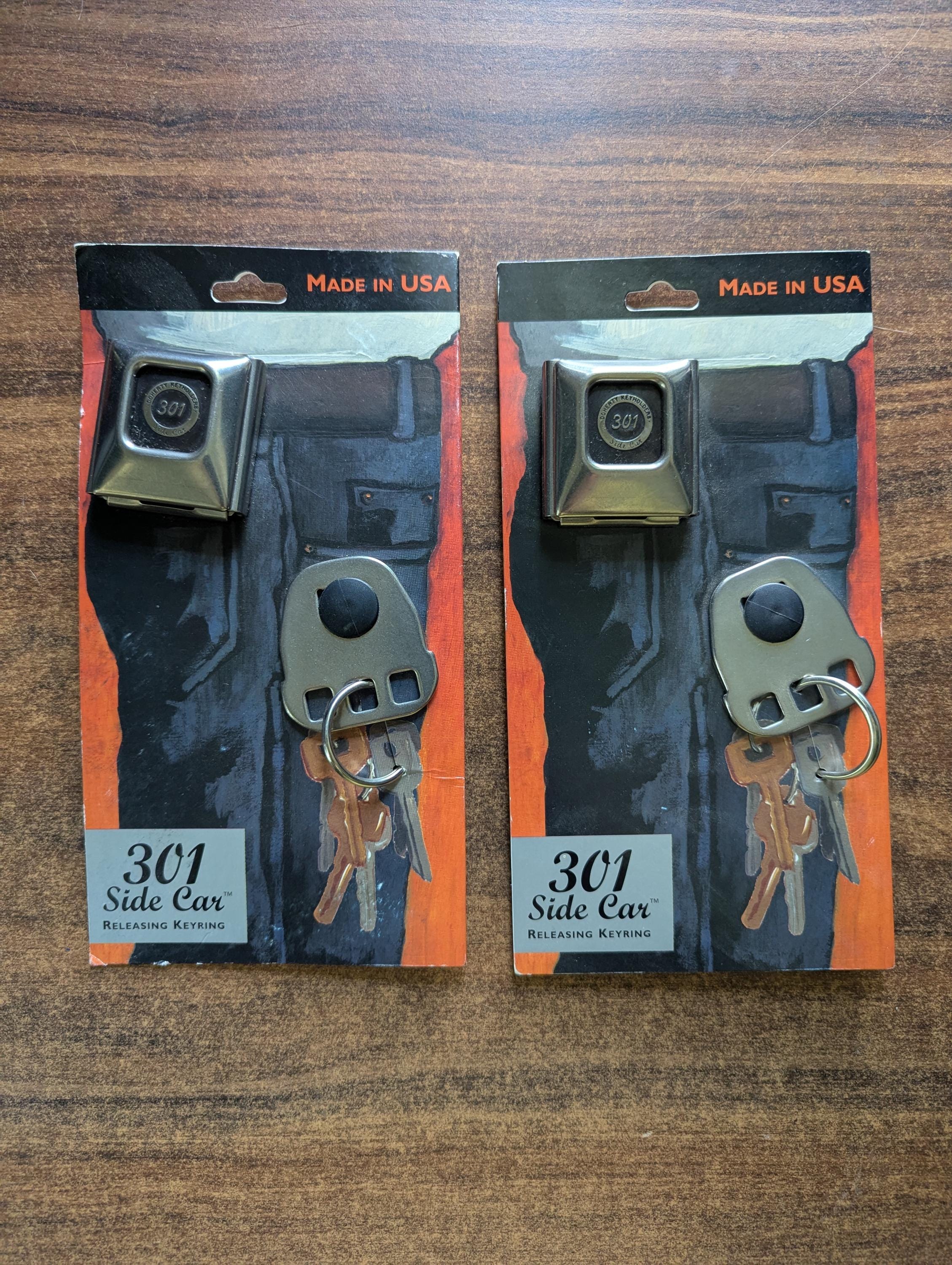 ON HOLD! Rare 301 Sidecar Releasing Keyring Doherty Keyholders