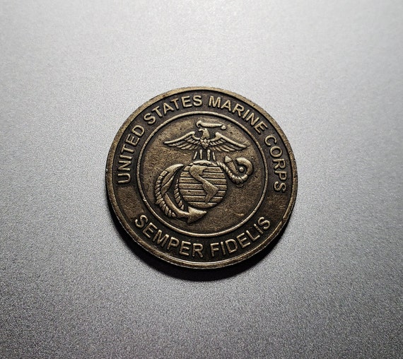 United States Marine Corps Toys for Tots Collectible Coin Etsy