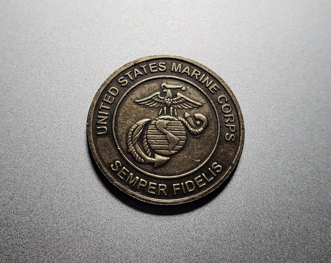 United States Marine Corps Toys for Tots Collectible Coin Etsy