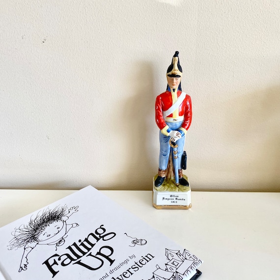 Guardia reale britannica d'epoca, ufficiale di porcellana Dragoon