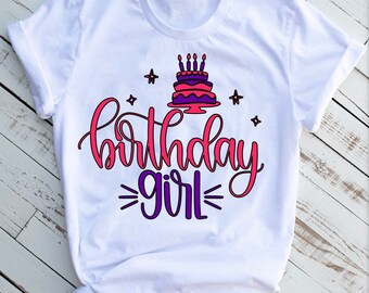 Birthday Girl SVG