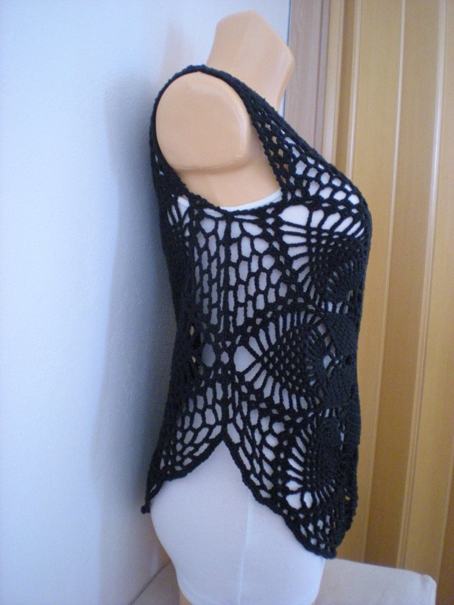 Crochet Top Pattern Pineapple Top Crochet Pattern Crochet Etsy