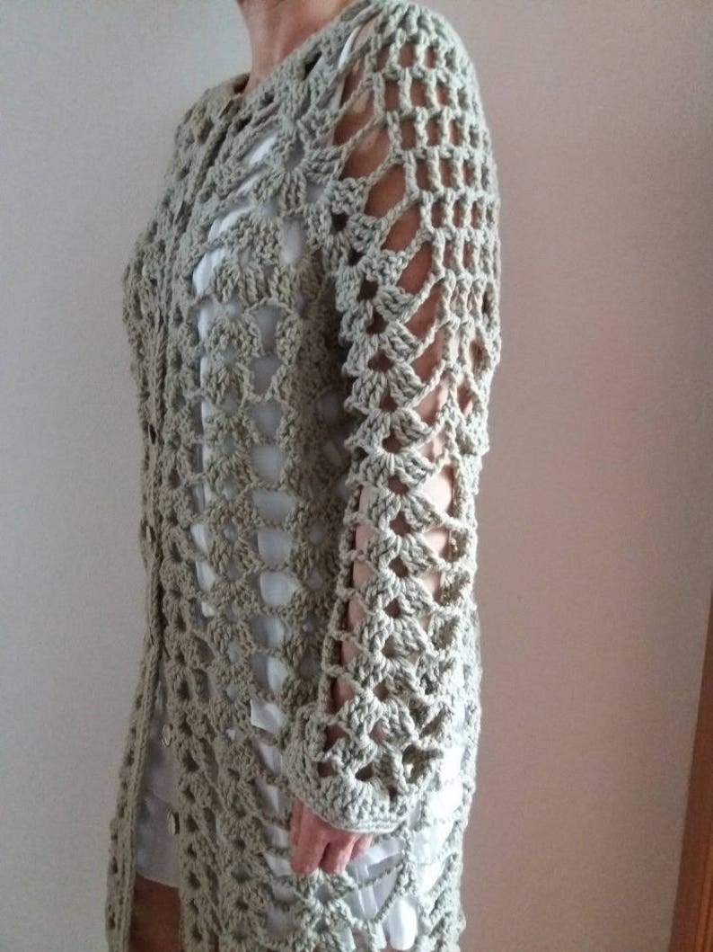 easy crochet duster pattern