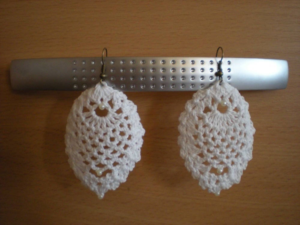 Pineapple Earringspdf Download Crochet Earringscrochet Etsy UK