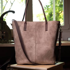 Femmes de sac à main en cuir, sac fait main en cuir, femmes de sac à main, sac à main personnalisé de sac à main de sac en cuir de grain, cadeaux danniversaire pour des femmes image 1