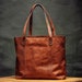 see more listings in the Leather Tote Bag section