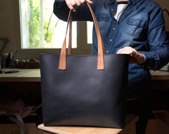 NEW Leather Tote Bag, Women Tote Bag, Leather Bag, Leather Tote for Women, Mother's Day Gift