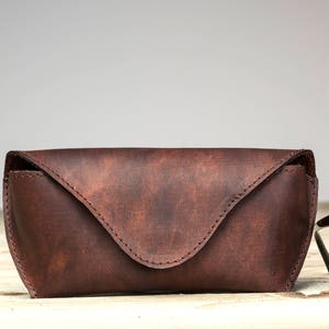Hard Glasses Case, Hard Reading Glasses Case, Hard Leather Case