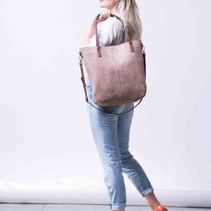 Leather Handbag Women , Leather Handmade Bag, Handbag Women ,Personalized Full Grain Leather Bag Purse Handbag, Anniversary Gifts For Women image 6