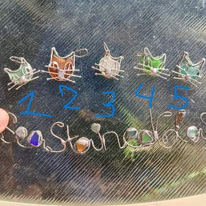 Sea glass cat pendant, art necklace, unique recycled beach jewelry