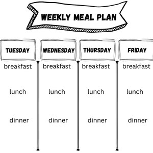 Weekly Meal Planner