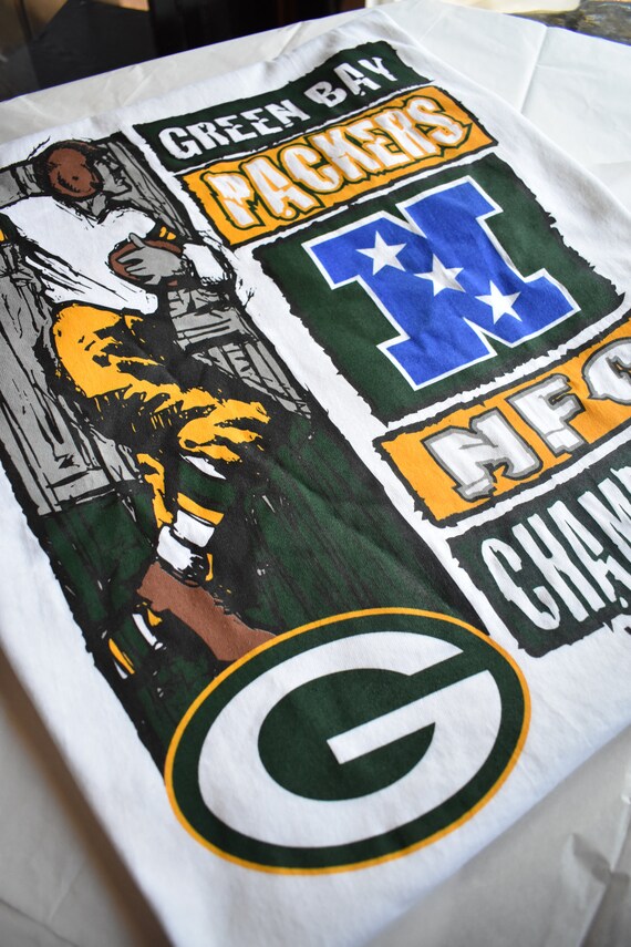 Vintage 1997 NFC NFL Green Bay Packers Champion S… - image 3