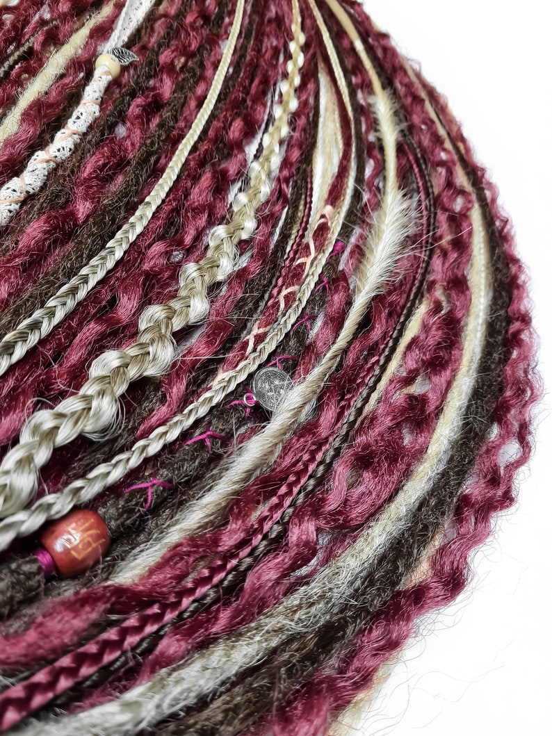 Burgundy de dreadlock extension


burgundy dreads
dreadful hippie
curly dreads
dreadlock extensions boho
maroon dreads
wavy or curly dreads
double ended dreadlocks
ginger and burgundy dreadlock extension
long braid in dreads