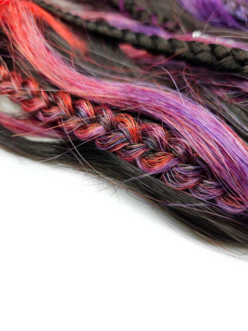 Prima R Dread Meroon Color Colourful Ombre Brushable Curly Dreads Brown Wavy Crochet Dreads ...