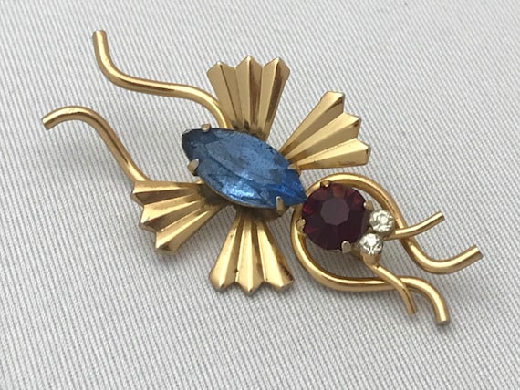 Vintage Coro Insect Brooch- Coro Insect Pin- Vinta