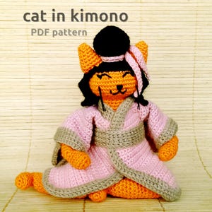 Cat Crochet Doll | Cat Amigurumi with Clothes Crochet Pattern | Amigurumi Crochet Cat Pattern | Cat Amigurumi Pattern Crochet | Cat Pattern