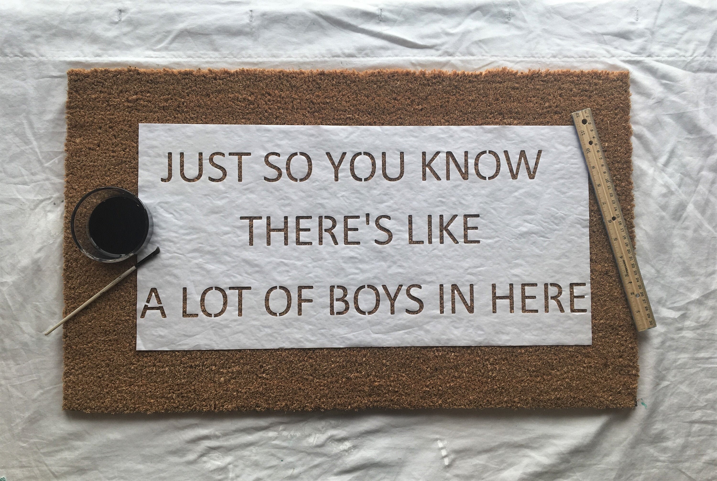 Just So You Know There s Like A Lot Of Boys In Here Etsy