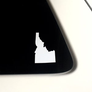 State Home Aufkleber, Idaho, Auto Fenster Aufkleber, State Car Aufkleber, Idaho Aufkleber für Auto, Idahome, Staatsstolz, Auto-Zubehör, Geschenk für neues Auto