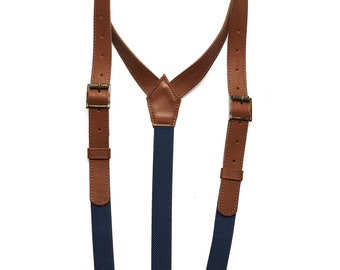 Unique brown leather suspenders , christmas gifts for him, wedding suspenders, christmas gifts for boyfriend, xmas gifts for men