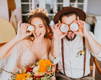 Tirantes flacos Novios, Tirantes de cuero genuino, Portadores de anillos, tirantes de boda, tirantes marrones para hombres, Boho Rústico Bodas Vintage