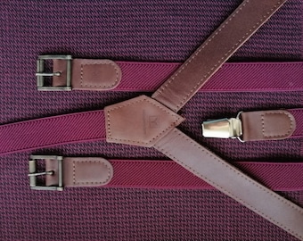 Suspenders, hochzeit, trauzeugin, bestman, suit, Hosenträger, brautblüt, brautkleid,Hochzeitszubehör für Männer, leather suspenders,