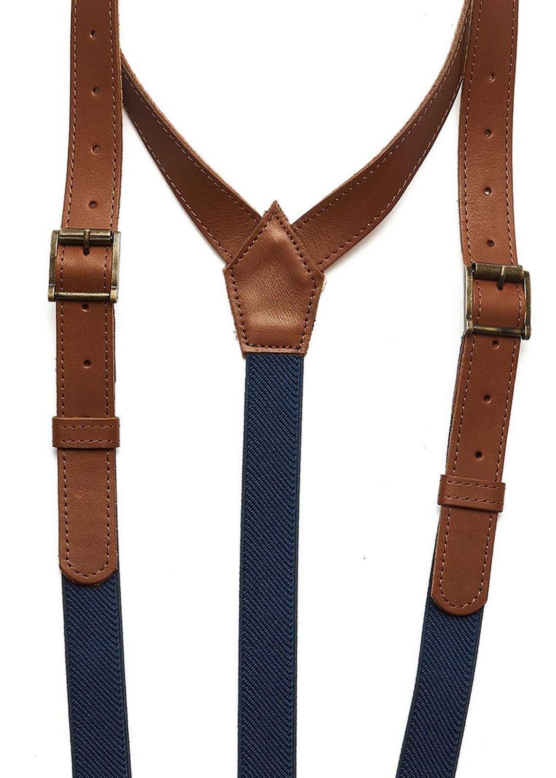 Unique Brown Leather Suspenders Christmas Gifts for Him Etsy