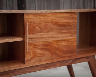 Mid Century Mahogany Credenza