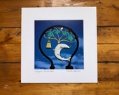 Glasgow Coat of Arms signed mounted print 30 x 30cm - Stuart Brown Photography- Charles Rennie Mackintosh - Glasgow print - FREE DELIVERY
