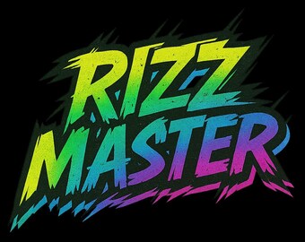 Tom Rizzmaster Gif Rizzmaster PNG | Funny Meme Digital Download | Chaotic Brainrot Quote ...