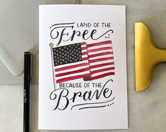 Brave Printable Greeting Card