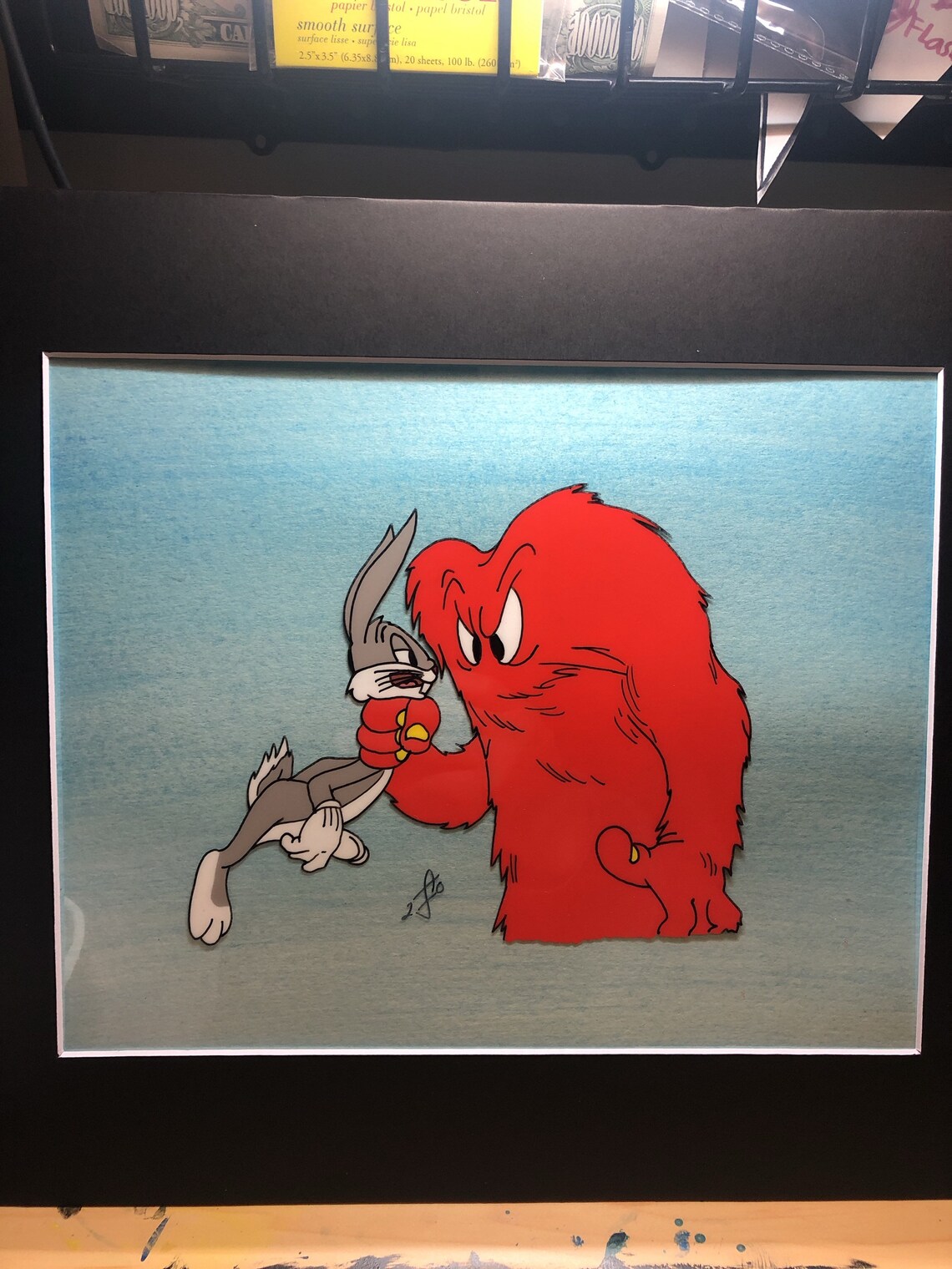 Bugs Bunny and Gossamer Custom Made Animation Looney Tunes Etsy