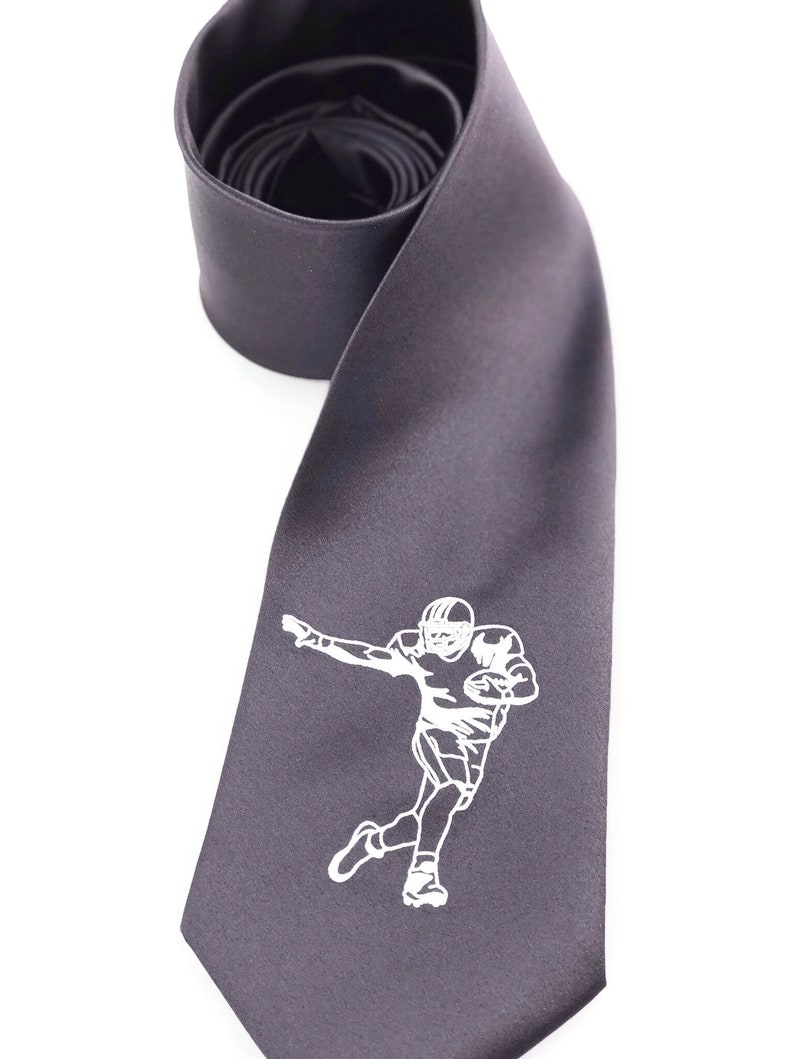 Football Tie Football Gifts for Men Coach Gift Boyfriend Etsy