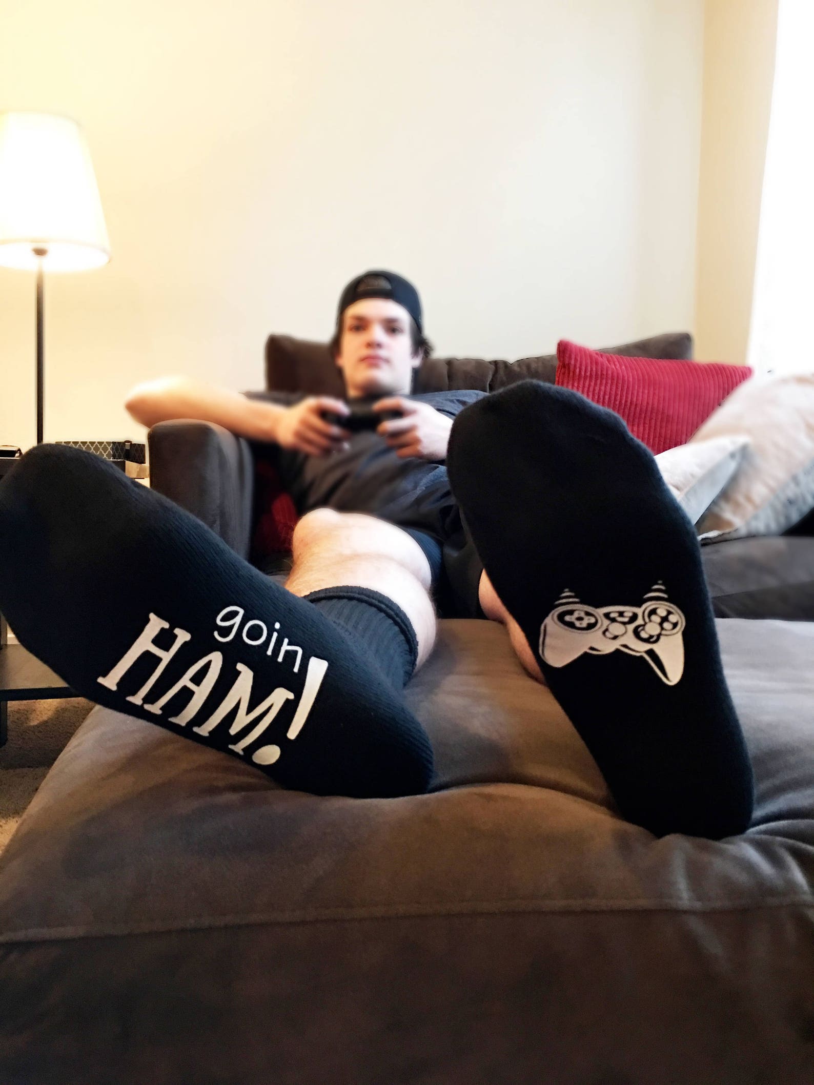 Gamer Socks Gifts for Him Gifts for Gamers Video Game Etsy