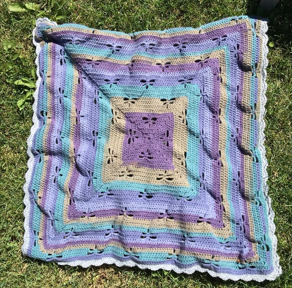 dragonfly baby blanket