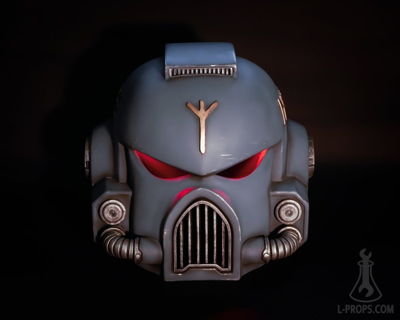 Space marine helmet Warhammer 40000 | Etsy