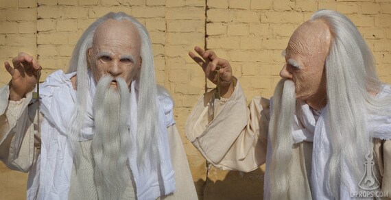 Father Fouras From Fort Boyard Game Latex Mask