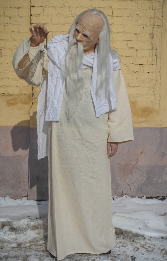 Father Fouras From Fort Boyard Game Latex Mask
