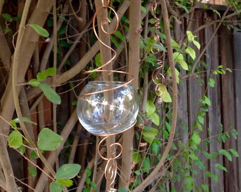 Hanging globe / hanging lantern / hanging terrarium / wedding decoration / five links