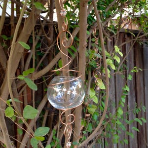 Hanging globe / hanging lantern / hanging terrarium / wedding decoration / five links image 1