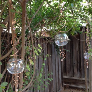 Hanging globe / hanging lantern / hanging terrarium / wedding decoration / five links image 2